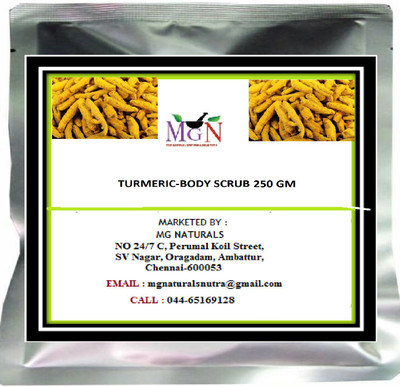 

MG Naturals TURMERIC-BODY SCRUB(250 g)
