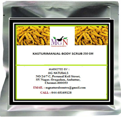 

MG Naturals KASTURIMANJAL-BODY SCRUB(250 g)