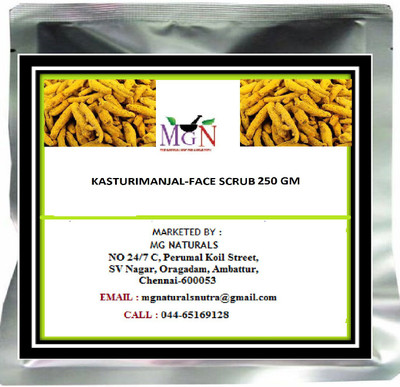 

MG Naturals KASTURIMANJAL-FACE SCRUB(250 g)