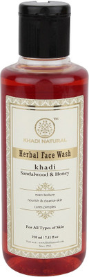 

Khadi Natural Herbal Sandalwood & Honey Face Wash(210 ml)