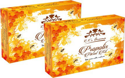 

Rks Aroma Propolis Facial kit (one time use)(pack of 3) 120 g(Set of 5)