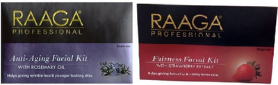 

Raaga Professional Anti-Aging and Fairness Facial 100 g(Set of 2)
