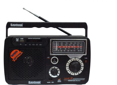 

Santosh Sainik 3 FM Radio(Black)