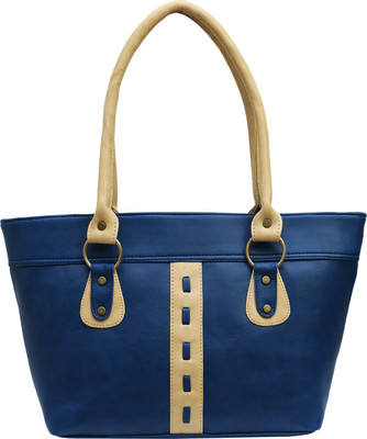 

Fristo Hand-held Bag(Blue, Beige), Beige;blue