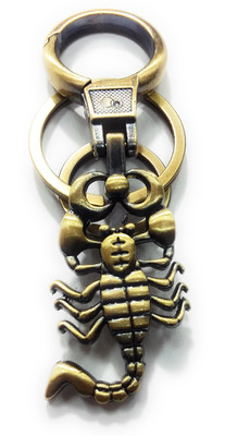 

KAUSAL KF KING METALIC 2 RING HOOK KEYCHAIN OMPORTED FOR CAR & BIKES Key Chain
