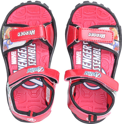 

Marvel Boys Velcro Sports Sandals(Red