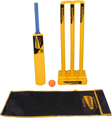 

HOMMER High Quality Bat & Stump Set with Bag. Cricket Kit