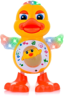 

Mantavya Dancing Duck With Music, Flashing Lights And Real Dancing Action For Kids(Multicolor)