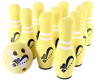 

SMART SKILL TOYS AND GAMES - SMALL BOWLING SET ROLL N STRIKE(Multicolor)