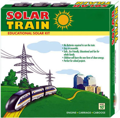 Bonkerz Educational Solar Train Toy Kit(Multicolor) available at flipkart for Rs.399