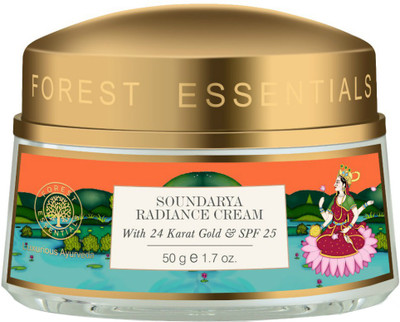 

Forest Essentials Soundarya Radiance Cream with 24 Karat Gold(50 g)