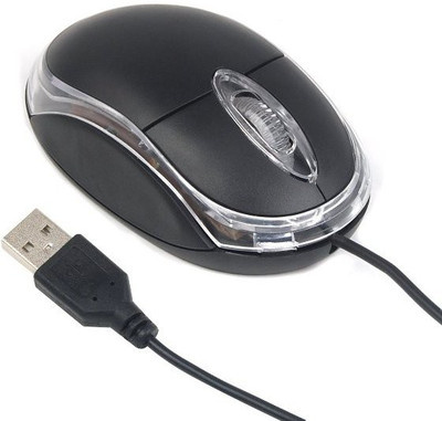 Shivonic TB-01 Wired Optical Mouse(USB, Black) at flipkart