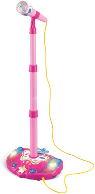 

KSR eTrade Stage Microphone With Adjustable Stand And Sounds Best Gift For Kids(Multicolor)