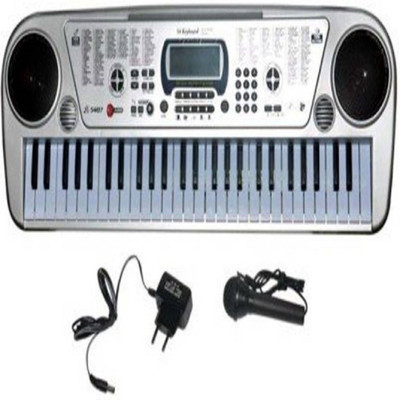 

Shy Products Latest 54 Key Electronic Piano With Lcd Display And Microphone (Grey)(Grey)