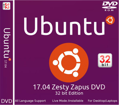 Ubuntu 17.04 Zesty Zapus DVD 32 bit