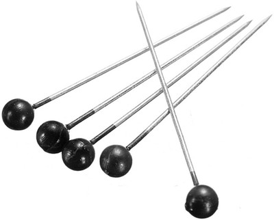 Vardhman pearl head, stainless steel Pins(Set Of 1000, Black)