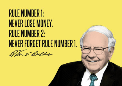 

Warren Buffett - Motivational Quotes - VALUE INVESTING - Rule No 1 Never Lose Money Rule No 2 Never Forget Rule No 1 - Premium Quality Poster Paper Print(17 inch X 12 inch, Rolled)