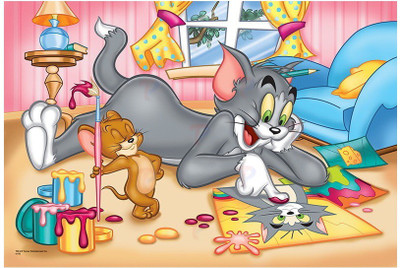 

SMART SKILL TOYS AND GAMES - TOM & JERRY PUZZLE PACK(4 Pieces)
