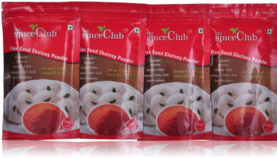 

The Spice Club Flaxseed Chutney Powder 100g Pack Of 4 400 g(Pack of 4)