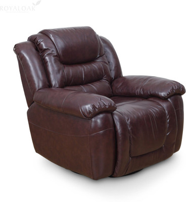 

RoyalOak Wave Leatherette Manual Recliners(Finish Color - Brown)