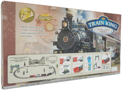 

ONMART REMOTE CONTROL TRAIN KING CHOO CHOO SERIES(Blue)
