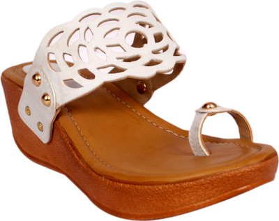 

Bora Bora Women White Wedges