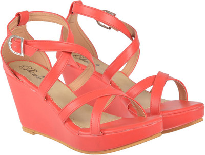 

Jade Women Red Wedges