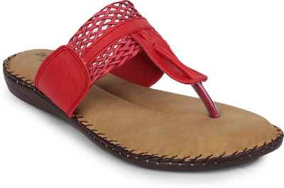 DOCTOR SOFT Women Red, Beige Flats