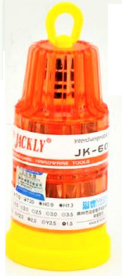 

Jackly JK-6039 Ratchet Screwdriver Set(Pack of 1), Multicolor