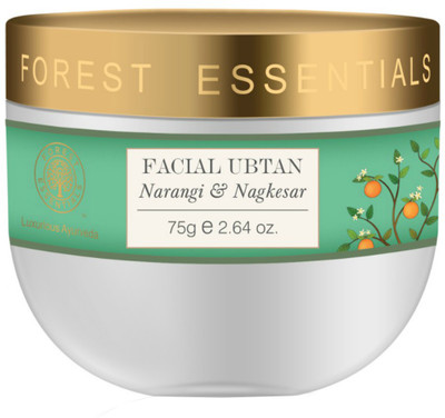 

Forest Essentials Facial Ubtan, Narangi and Nagkesar Scrub(75 g)