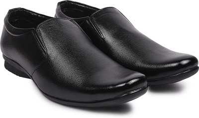 

Arthur Men's Black PU Formal Slip On For Men(Black