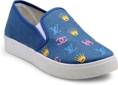 

Nell Canvas Shoes For Women(Blue