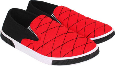

World Wear Footwear Casuals For Men(Red