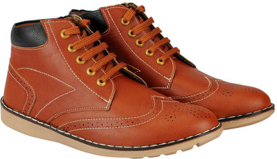 

FAUSTO Trendy Boots For Men(Tan