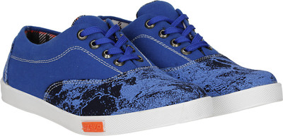 Johnnie boy Printed shoes Casuals For Men(Blue