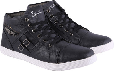 

Go India Store Canvas Shoes For Men(Black