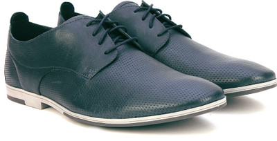 Clarks Otoro Walk Navy Leather Lace Up For Men(Navy