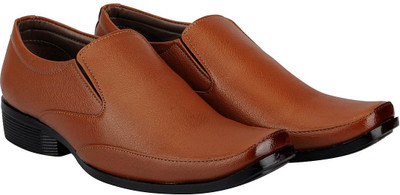

FAUSTO Corporate Slip On For Men(Tan