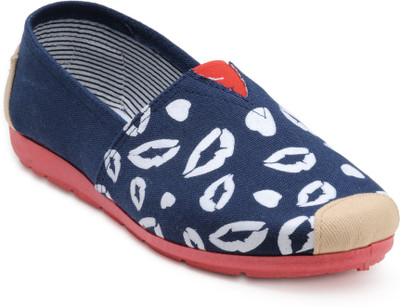 

Nell Canvas Shoes For Women(Blue