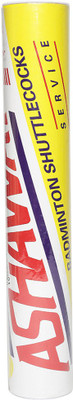 

ASHAWAY Service 76 Feather Shuttle - White(Medium slow, 76, Pack of 1)