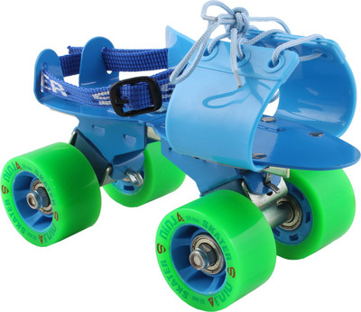 

Skater Skater Ninja Adjustable skate Blue Package Quad Roller Skates - Size 13-1 UK(Blue)
