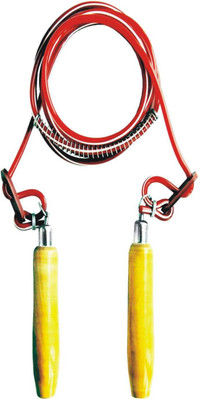 

Store At Ur Door FISH STYLE WOODEN GRIP Freestyle Skipping Rope(Red, Length: 320 cm)