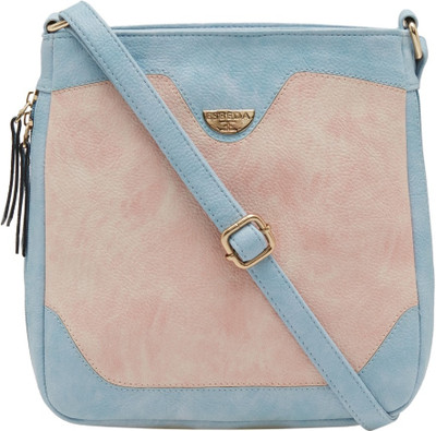 

Esbeda Women Casual Blue PU Sling Bag