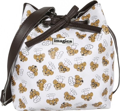 

Imagica Women Casual Brown PU Sling Bag