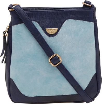

Esbeda Women Casual Blue PU Sling Bag