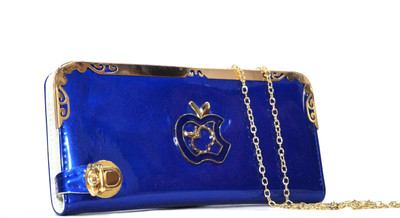 

Nemichand Jewels Girls Evening/Party Blue PU Sling Bag