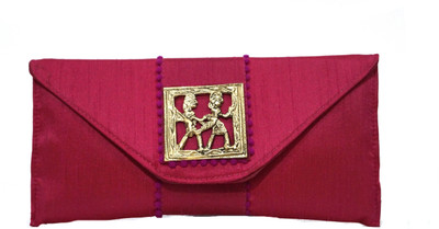 

Nemichand Jewels Girls Casual Pink PU Sling Bag