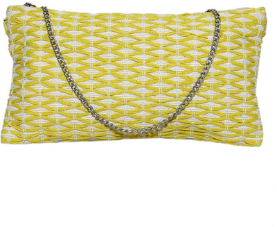 

Diwaah Women Casual Yellow Cotton Sling Bag