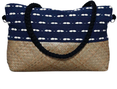 

Diwaah Women Casual Blue Cotton Tote