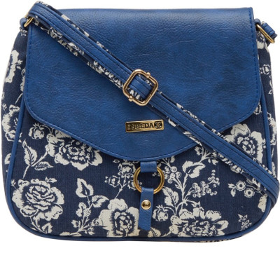 

Esbeda Women Casual Blue PU Sling Bag